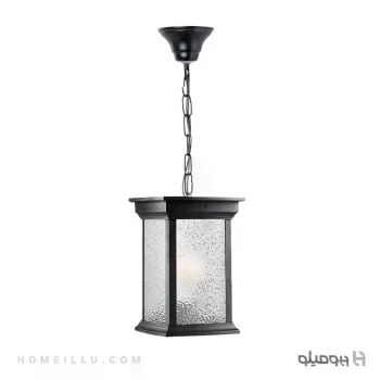 چراغ-آویز-سرپیچ-E27-روشان-با-شیشه-الماسی-www.homeillu.com_