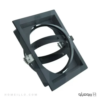 قاب-مربع-تکی-توکار-مخصوص-لامپ-ECO-AR111-www.homeillu.com-4