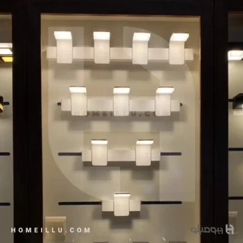 چراغ-بالا-آینه–مدل-150-1-سفید–www.homeillu