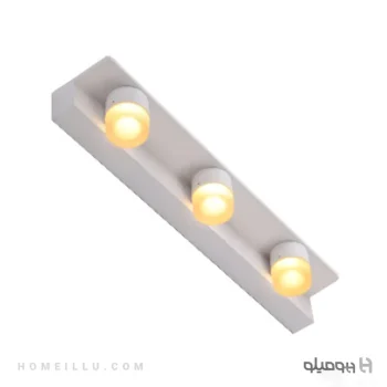چراغ-بالا-آینه-مدل-a20-3-سفید-www.homeillu.com