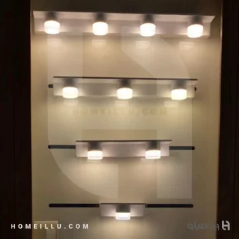 چراغ-بالا-آینه-مدل-a20-سفیدwww.homeillu.com
