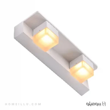 چراغ-بالا-آینه-مدل-a22-2-سفید–www.homeillu.com