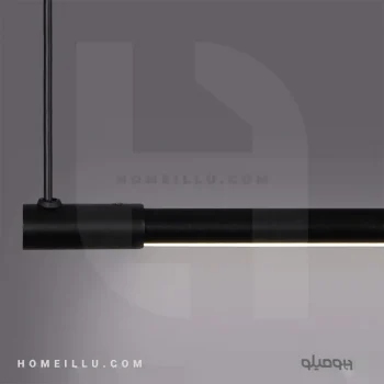 چراغ-لوستر-آویز-12-وات-خطی-مدرن-NSKT3-www.homeillu.com-3